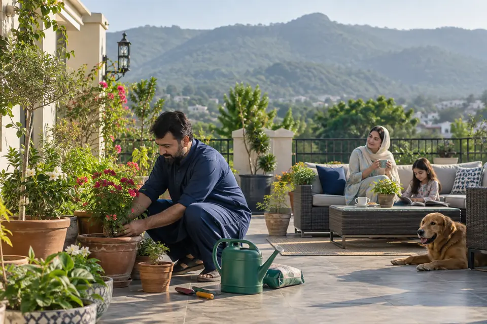 Domestic Staff in Bahria Enclave Domestic Staff in Bahria Enclave: Illustrative household scene for bahria enclave